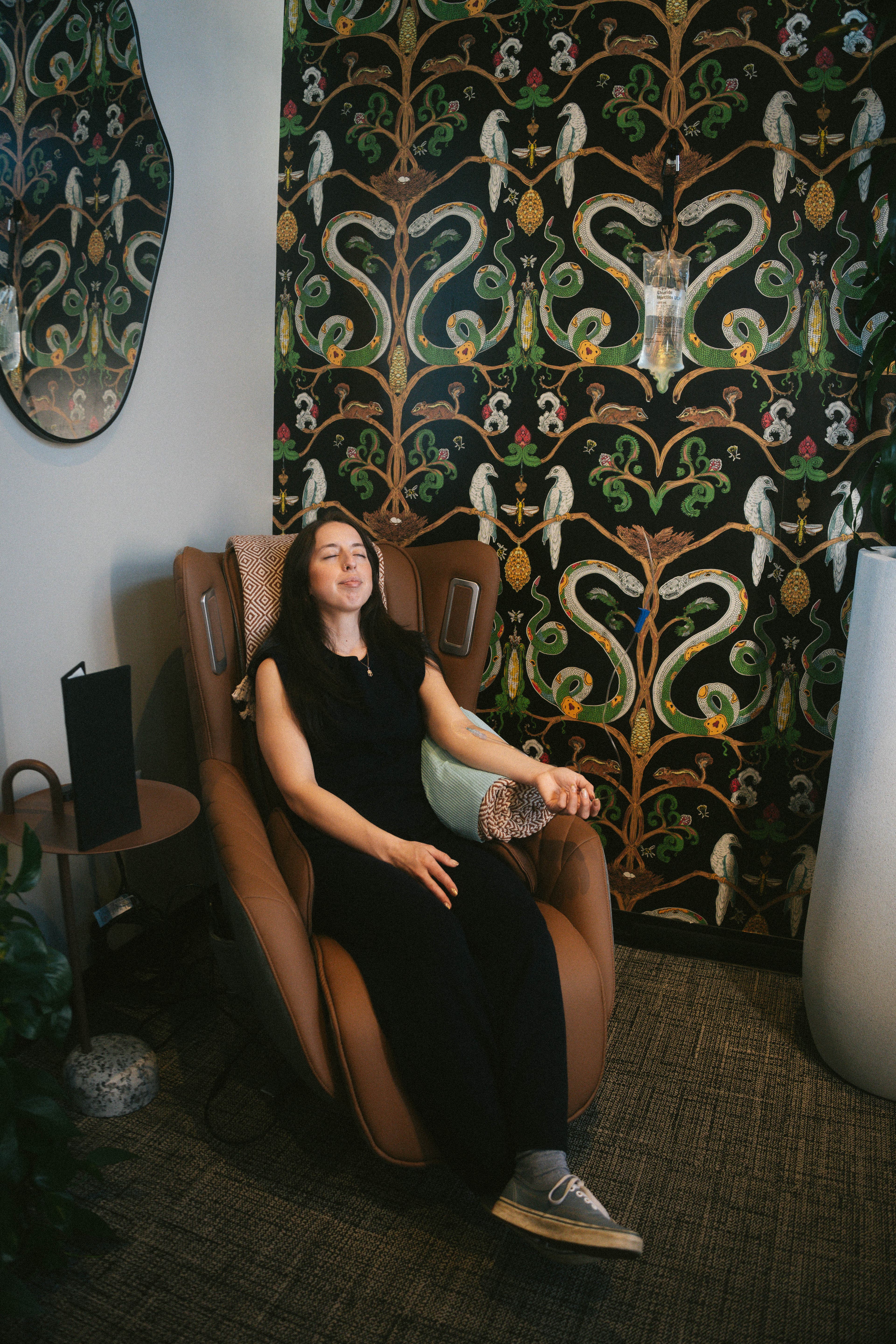 Sacred Society IV therapy lounge